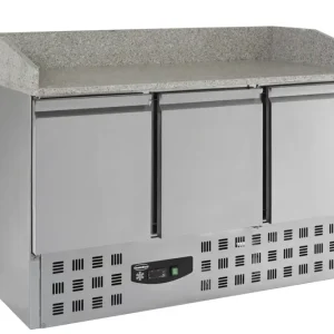 Combisteel Pizzawerkbank 400L Met 3 Deuren (1/1 GN) | 1400x700x1020mm Meest Verkocht
