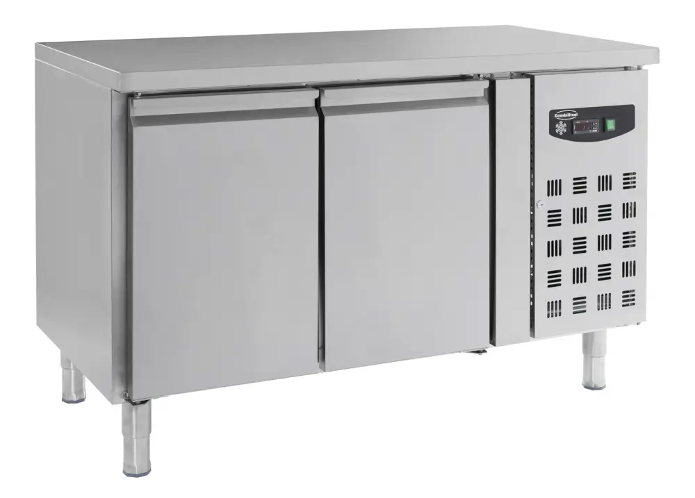 Nieuw Combisteel Vrieswerkbank | 2 Deurs | Geheel RVS | -10°C tot -20°C| Geforceerd | 1360x700x850mm