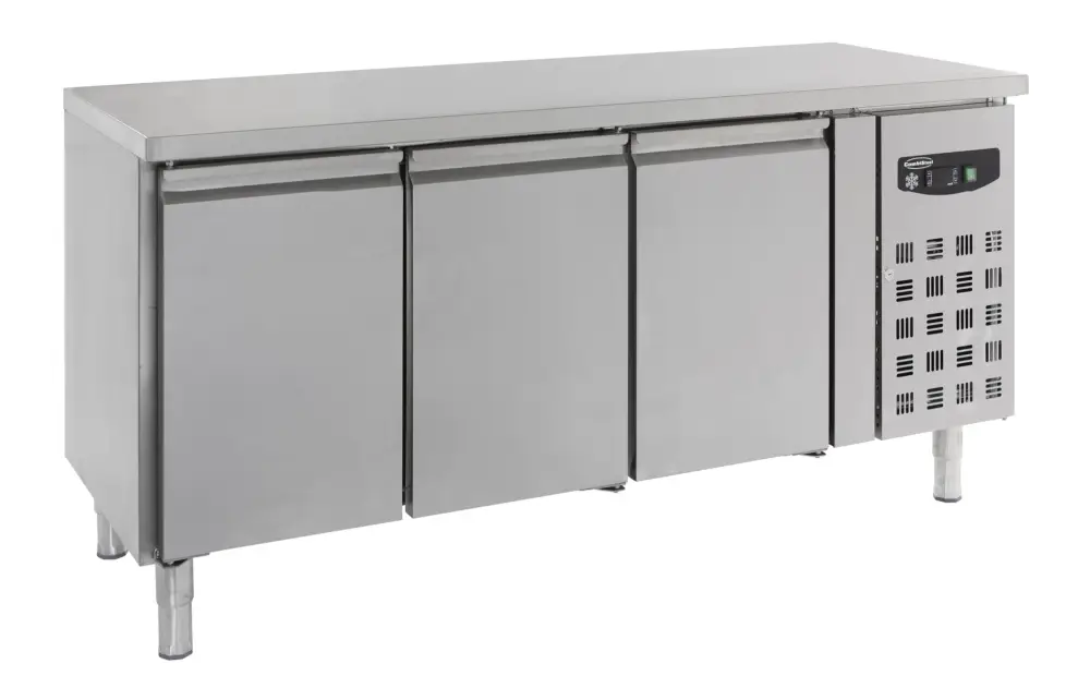 Combisteel Vrieswerkbank | 3x 1/1 GN | RVS | 3 Deurs | Geforceerd | 1795x700x850mm Korting