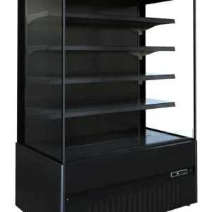 Combisteel Wandkoeling | Jamie | Zwart | +2°C/+8°C | Geforceerd | Nachtgordijn | 1510x665x1920mm Direct Verzonden