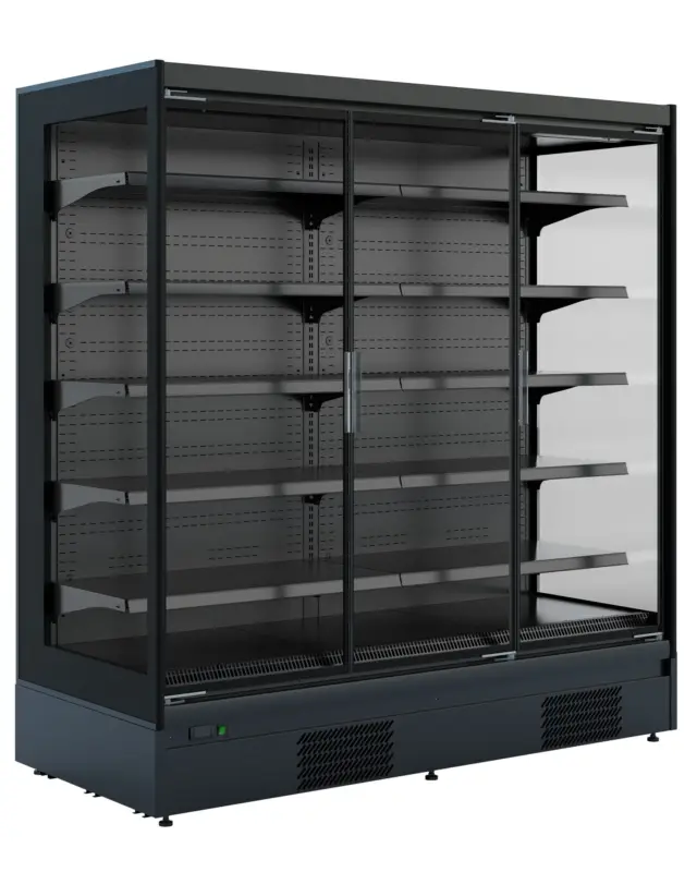 Combisteel Wandkoeling | Mike | Zwart | +2°C/+4°C | Geforceerd | 1350x865x2000mm Meest Verkocht