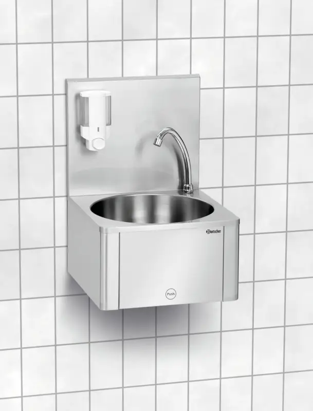 Op = Op Bartscher Wasbak W10-KB Plus