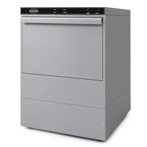 CombiSteel Glazenspoelmachine 400×400 – Met Zeeppomp & Naglanspomp Finale Uitverkoop