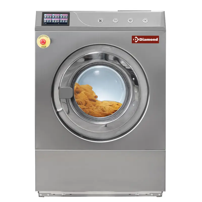 Favoriet Diamond Wasmachine | Supercentrifugering | 11kg | RVS | 720x958x1039mm