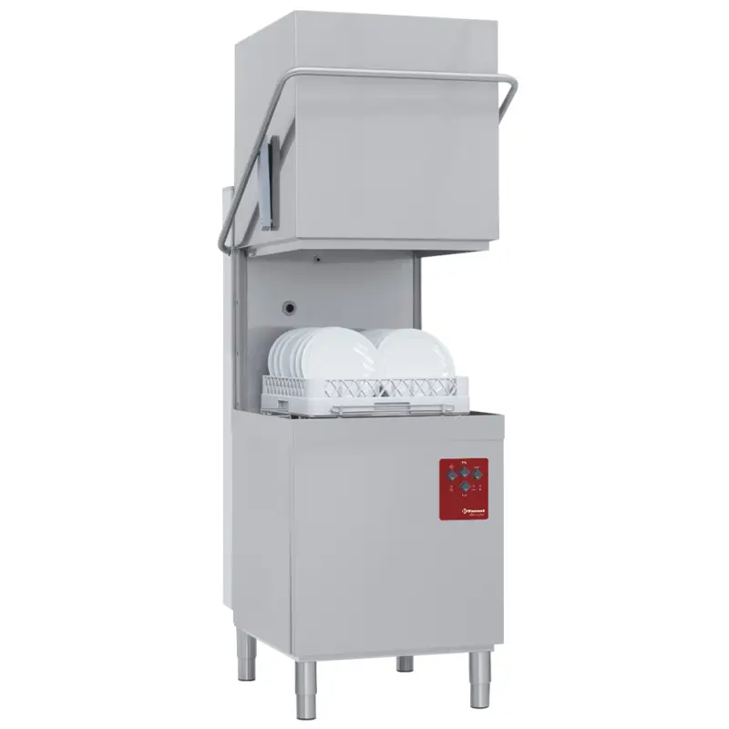 Snelle Levering Diamond Doorschuifvaatwasser | 500x500mm | Naglanspomp | 8.7kW | 400-230V | 710x818x1530/2010mm