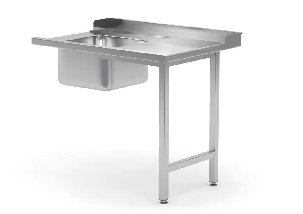 Must-Have Laadtafel Met Gootsteen Voor Vaatwassers, Hendi, Rechterzijde, 1200x700x(h)850mm