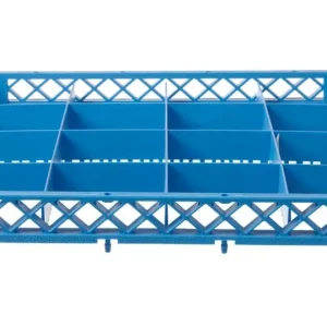 Bestseller Vaatwaskorf Verhoger, Hendi, 16 Vakken 112×112 Mm, 500x500x(h)45mm