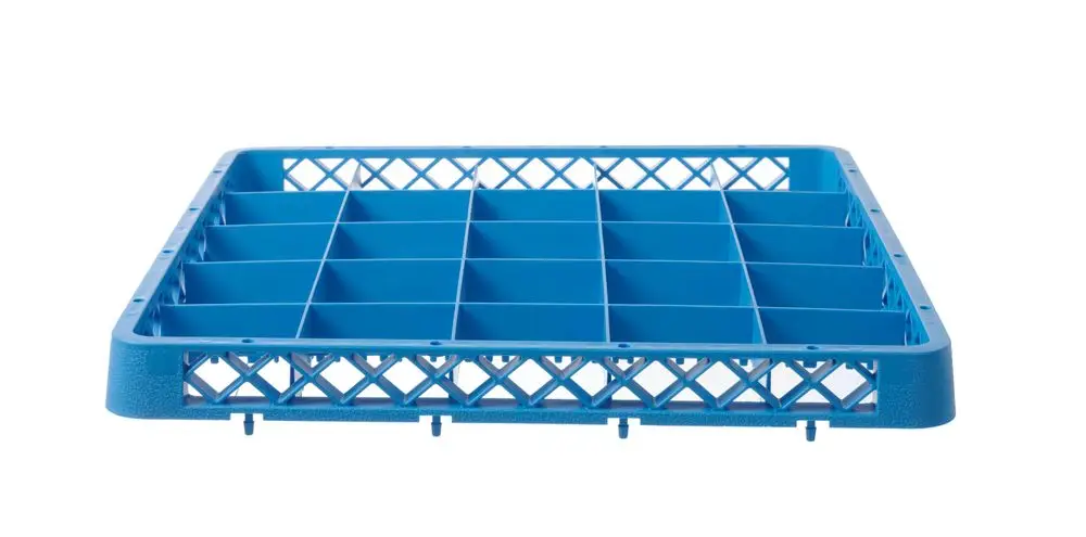 Favoriet Vaatwaskorf Verhoger, Hendi, 25 Vakken 88×88 Mm, 500x500x(h)45mm