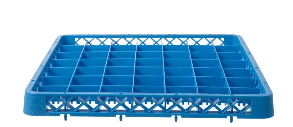 Vaatwaskorf Verhoger, Hendi, 49 Vakken 62x62mm, 500x500x(h)45mm Betrouwbaar