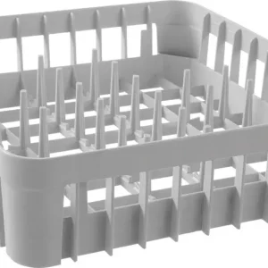 Must-Have Vaatwaskorf Voor Glazen, Hendi, Met 20 Steun Pinnen, 400x400x(h)110mm
