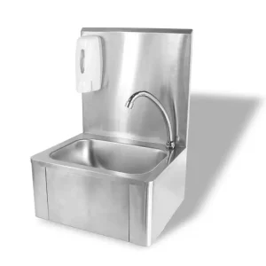 Express Levering Wasbak – Kraan Met Knie Bediening, Hendi, 400x335x(h)570mm