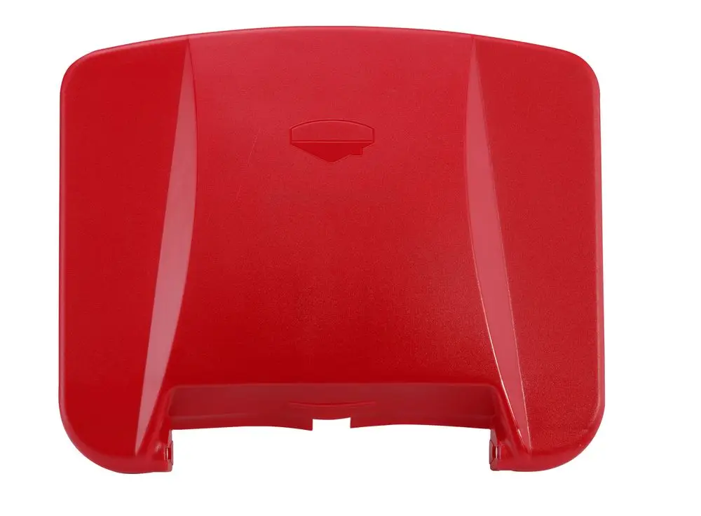 Deksel voor afvalbak, HENDI, Rood, 505x415mm Beperkte Voorraad