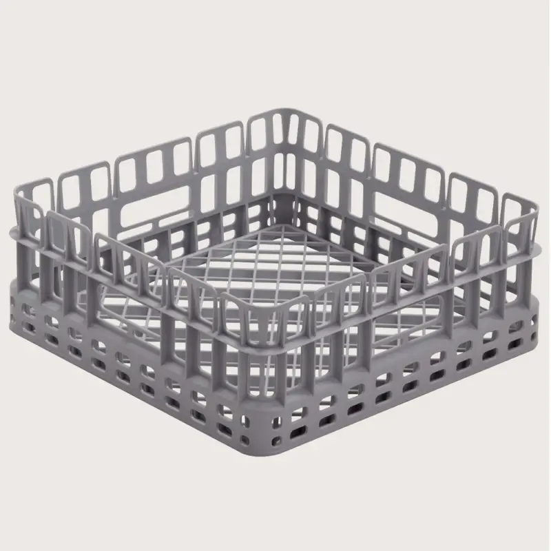 Betaalbaar Mand Voor Glazen, 400×400 Mm– Polypropyleen