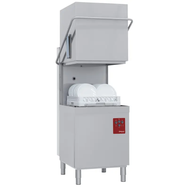 Beste Prijs Diamond Doorschuifvaatwasser | Mand 500x500mm | Naglanspomp | 400V | 6.5kW | 710x800x1530/2010mm