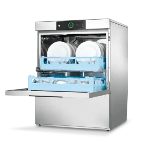 Hobart PREMAX FP Vaatwasser | 500x500mm | 45 Rekken/Uur | 8 Programma’s | Stoomnaspoeling | 600x603x825mm Flitsaanbieding