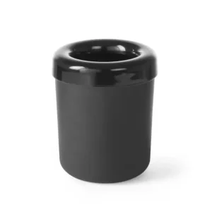 Tafelafvalbak Of Bestekhouder, Hendi, Zwart, ø130x(h)160mm Gereduceerde Prijs