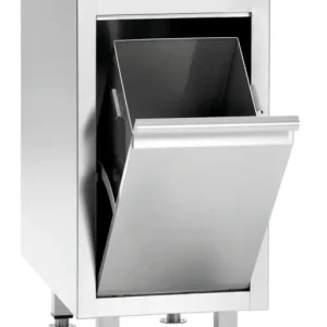 Bartscher Afvalemmer kast 700A1 MA | RVS | Kanteldeur | 400x700x850mm Fabrieksprijs