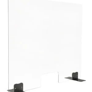 Plexiglas Scherm Met Uitsparing 800x850mm Betrouwbaar