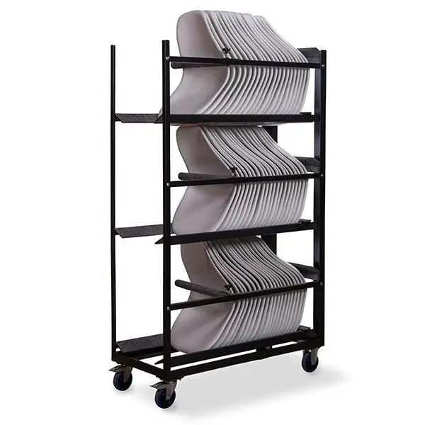 Actieprijs Keeve without armrest Trolley for 60 seats without armrest, 53,5x120,5x195cm (BxTxH), T92010