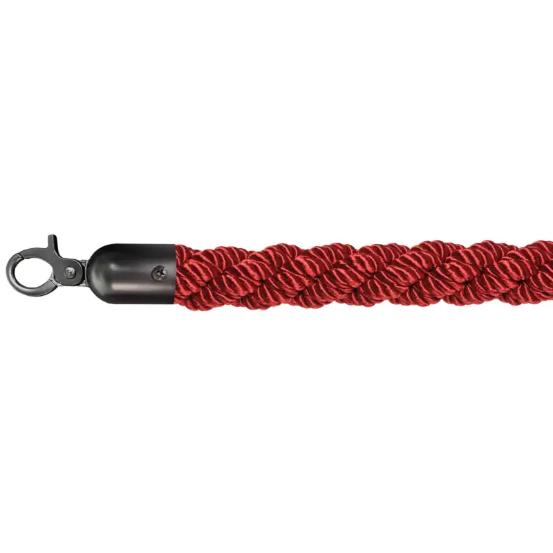 Beperkt Aanbod 10102RBL - Barrier cord luxury Red, Black, Ø 3cm, length 157 cm