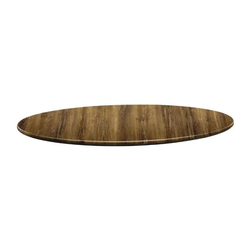 Direct Verzonden Topalit Smartline rond tafelblad Atacama kersenhout 70cm