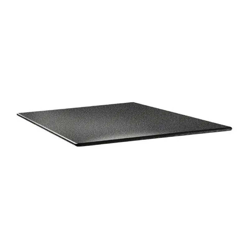 Topalit Smartline vierkant tafelblad antraciet 80cm Gereduceerde Prijs