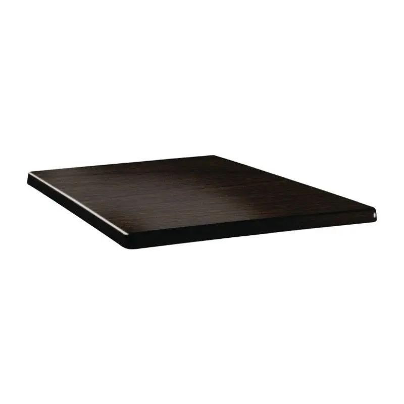 Topalit Classic Line vierkant tafelblad wengé 70cm Voordeelprijs