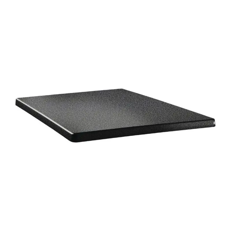 Lage Prijs Topalit Classic Line vierkant tafelblad antraciet 60cm