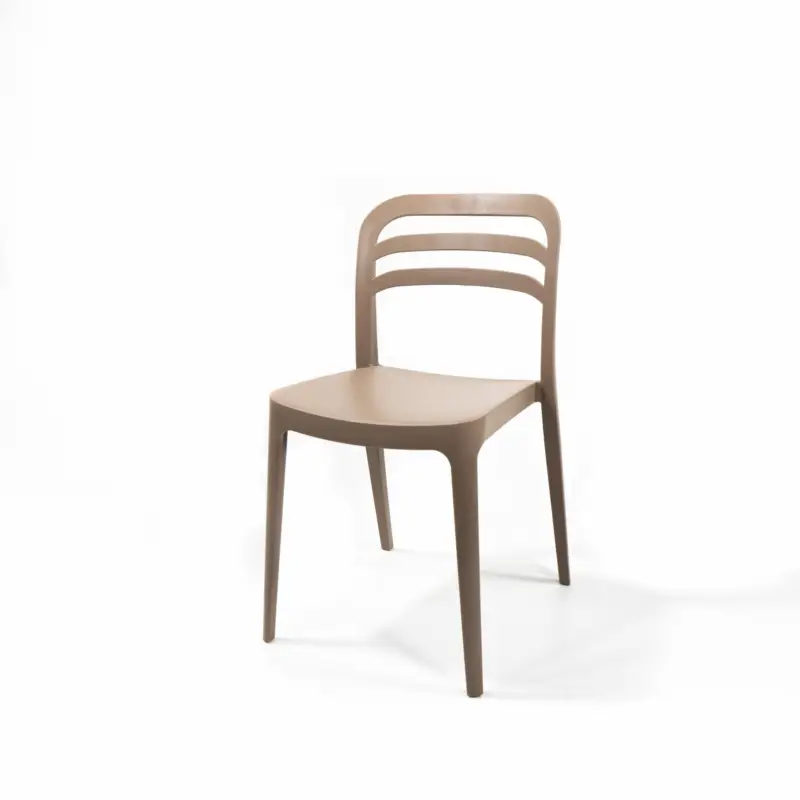 Wave Chair Sande Beige, Stackable Chair Plastic, 50927 Dagaanbieding