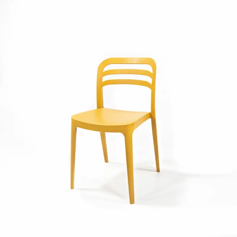 Wave Chair Mustard, Stackable Chair Plastic, 50926 Hete Deal