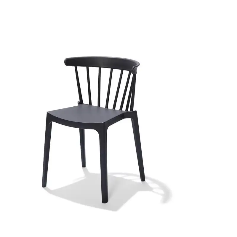 Voordeelprijs Windson Stacking Chair anthracite, Polypropylene, 54x53x75cm (BxTxH), 50902