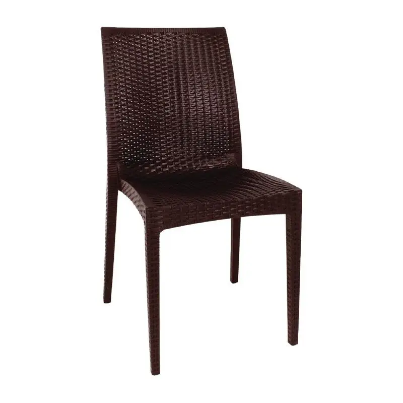 Express Levering Bolero polyrotan stoelen bruin (4 stuks)