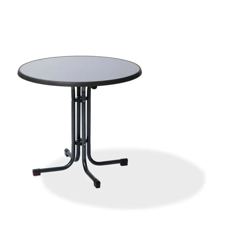 Tijdelijk Beschikbaar Bistro Table Berlin Anthracite Ø 70 cm, P17370