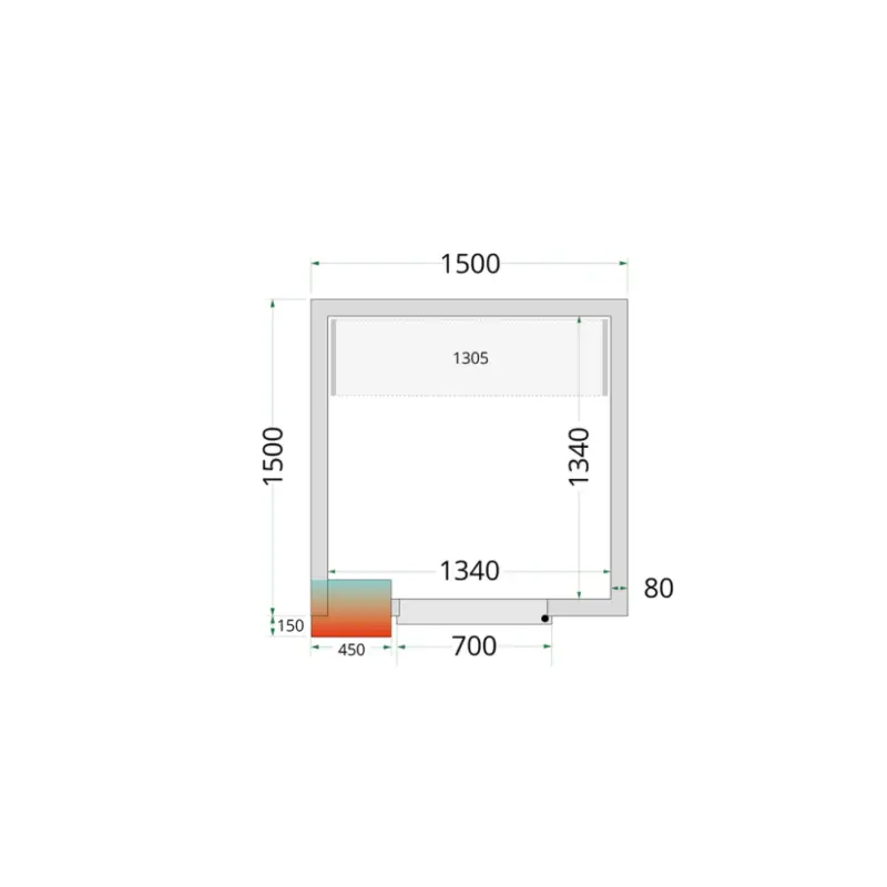 CR 150x150x220 Flitsaanbieding