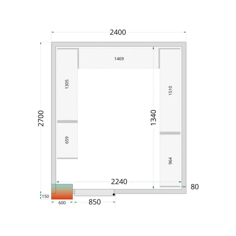 Koop Vandaag CRNF2427WD
