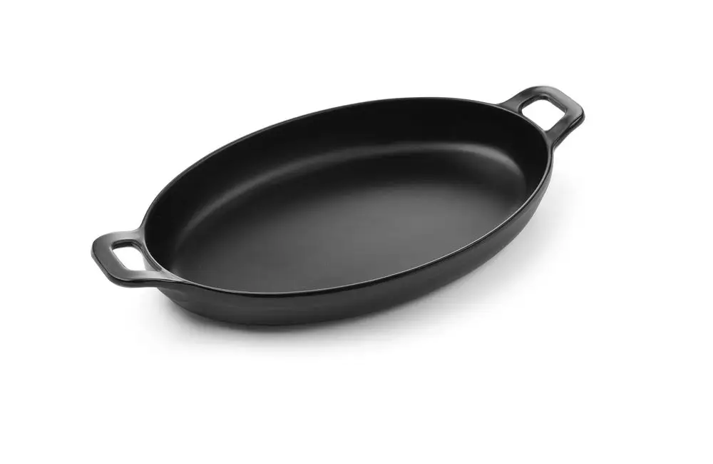Direct Beschikbaar Mini Ovale Pan Little Chef, Fine Dine, 263x140x(h)37mm