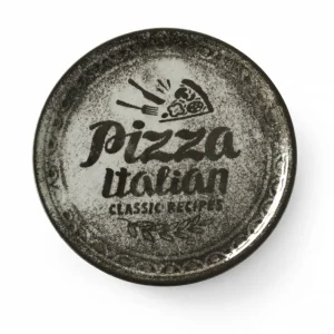 Seizoensaanbieding Pizzabord Recipe Collection Zwart, Hendi, Zwart, ø310mm