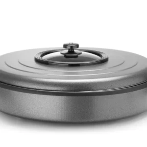 Partypan, Hendi, Hapjespan 550x60mm, 230v/1600w, ø620x(h)170mm Nieuw