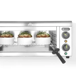 Salamander Met Muurbevestiging, Hendi, 230v/2000w, 610x450x(h)275mm Beste Prijs