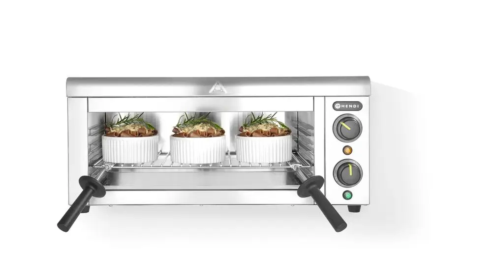Salamander Met Muurbevestiging, Hendi, 230v/2000w, 610x450x(h)275mm Beste Prijs