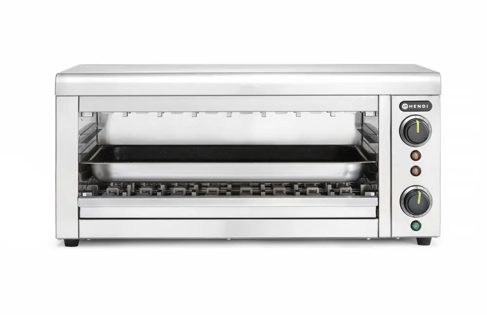 Salamander Met Quartz Infraroodelementen, Hendi, 230v/3645w, 765x490x(h)315mm Bestel Nu