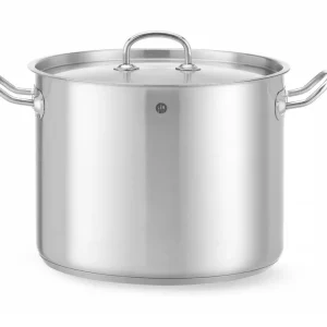 Kookpan Hoog – Met Deksel, Hendi, Kitchen Line, 13,5L, ⌀280x(h)220mm Koopje