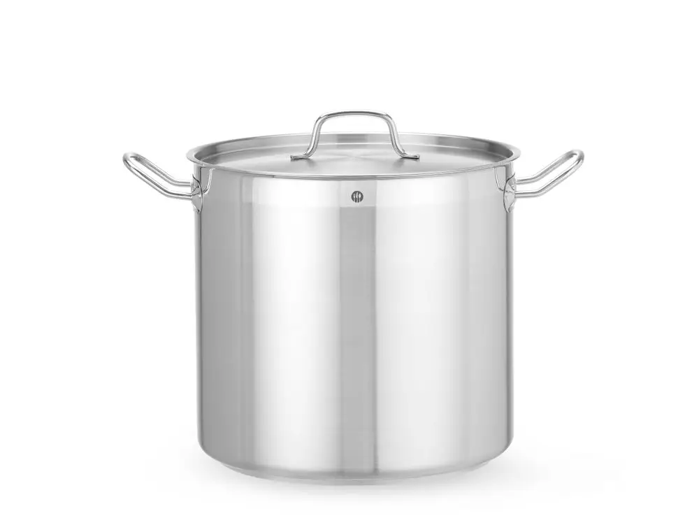 Seizoensaanbieding Kookpan Hoog – Met Deksel, Hendi, Profi Line, 24L, ⌀320x(h)300mm