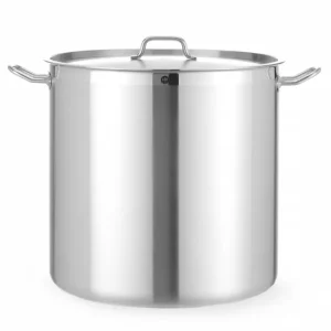 Kookpan Hoog – Met Deksel, Hendi, Profi Line, 70L, ⌀450x(h)450mm Meest Verkocht