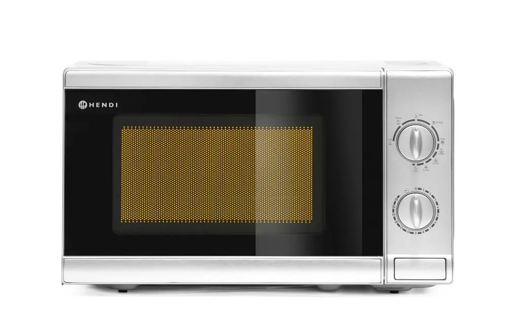 Gereduceerde Prijs Magnetron Met Grill, Hendi, 20L, 230v/1050w, 435x360x(h)251mm