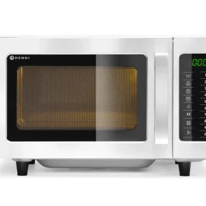 Finale Uitverkoop Magnetron Programmeerbaar 1000w, Hendi, 23L, 230v/1550w, 509x572x(h)306mm