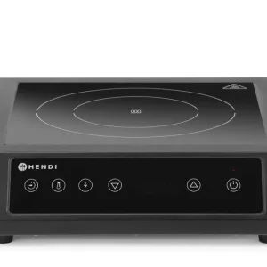 Op = Op Inductiefornuis 3500 D XL, HENDI, Zwart, 220-240V/3500W, 355x400x(H)100mm