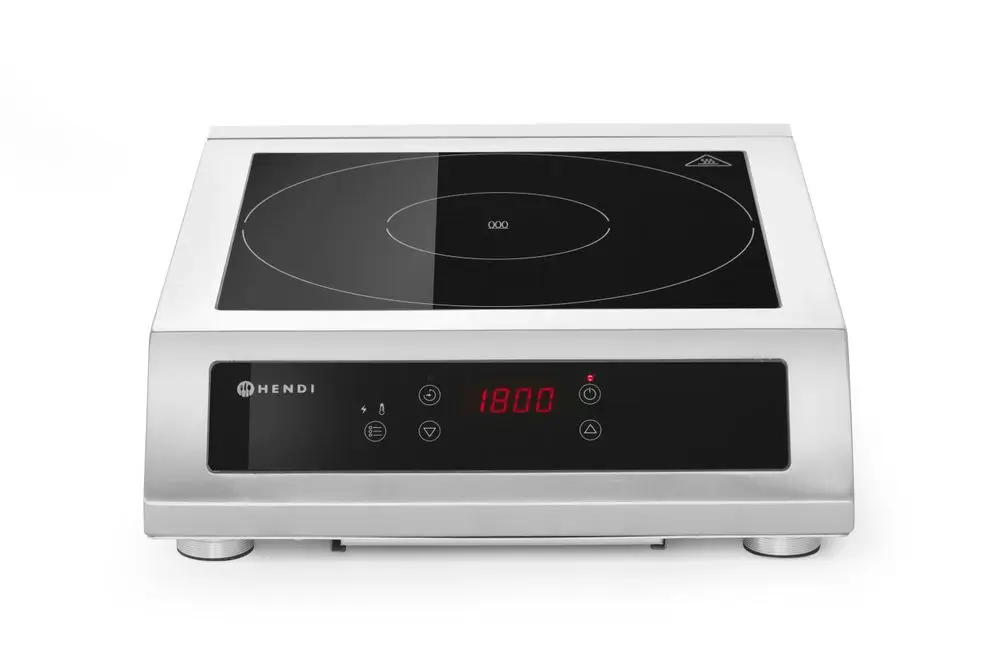 Inductiekookplaat Model 3500 D Xl, Hendi, Profi Line, 230v/3500w, 390x560x(h)120mm Bestseller