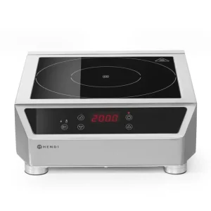 Inductiekookplaat Model 3500 D, Hendi, Profi Line, 230v/3500w, 342x431x(h)116mm Meest Verkocht