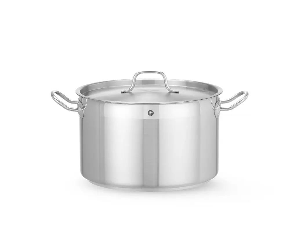 Kookpan Middel – Met Deksel, Hendi, Profi Line, 10L, ⌀280x(h)170mm Tijdelijk Beschikbaar